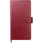 BSMPXZ5CLPRD [Xperia Z5用 レザーケース パンチング レッド]