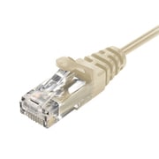 カテゴリー6準拠 スリムLANケーブル より線 アイボリー 20m GH-LC6S20V