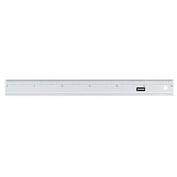 溝線定規 再生アクリル製 30cm型 1-807-8030