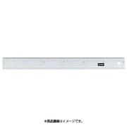 溝線定規 再生アクリル製 45cm型 1-807-8045