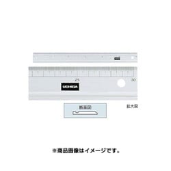 溝線定規 再生アクリル製 60cm型 014-0078