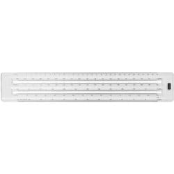 ヘキサスケール 再生アクリル製 30cm型 1-882-0130