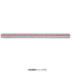 三角スケール ニュータイプ 建築 造船向き 副尺なし 30cm 1-882-0303