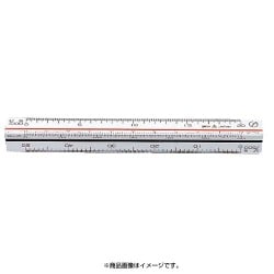 三角スケール ニュータイプ ポケット用 副尺なし 10cm 1-882-0005