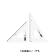 三角定規 目盛り付き 15cm型 1-809-1502