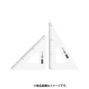 三角定規 目盛り付き 18cm型 1-809-1802
