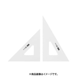 三角定規 目盛りなし 24cm型 1-809-2420