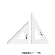 三角定規 目盛り付き 24cm型 1-809-2402