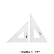 三角定規 目盛り付き 30cm型 1-809-3003