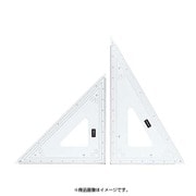 縮尺目盛り付き三角定規 24cm型 1-809-1024