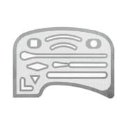 メッシュ精密字消板 1-820-0002