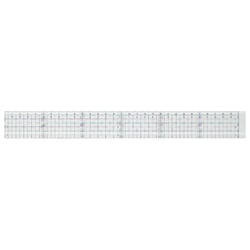 マービー 方眼カッティング定規滑止付30cm 014-0163（直送品
