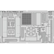 EDU36326 アメリカ陸軍 ブルドーザーパーツセット （ミニアート用） [1/35 エッチングパーツシリーズ]