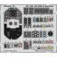 EDU33150 Ju87G-2 内装セット (トランぺッター用） [1/32 エッチングパーツズームシリーズ]