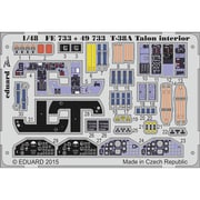 EDUFE733 T-38A タロン 内装パーツセット (ウルフパック用） [1/72 エッチングパーツズームシリーズ]