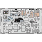 EDUSS531 ホイットレー Mk.V パーツセット (エアーフィックス用) [1/72 エッチングパーツズームシリーズ]