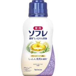 薬用ソフレ 濃厚しっとり入浴液 [ホワイトフローラルの香り 医薬部外品 480mL]