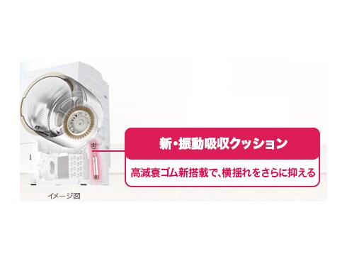 ヨドバシ.com - 東芝 TOSHIBA ドラム式洗濯乾燥機 (11.0kg) 左