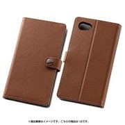 RT-RXPH2LBC6/BR [docomo Xperia Z5 Compact SO-02H シンプルブックレザーケース 合皮 ブラウン]