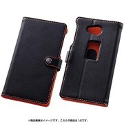 docomo AQUOS ZETA SH-01H ブックレザーケース(合皮) ブラック RT-AQH1LBC1/B