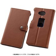 docomo AQUOS ZETA SH-01H シンプルブックレザーケース(合皮) ブラウン RT-AQH1LBC6/BR