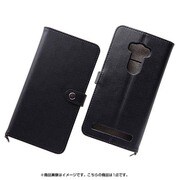 RT-AZSLBC6/B [ASUS ZenFone Selfie ZD551KL シンプルブックレザーケース(合皮) ブラック]