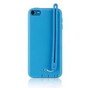 iPod touch 6th シリコンケース ブルー TR-SCTC15-BL