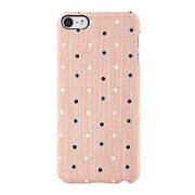 iPod touch 6th NUNO ファブリックケース ピンクドット TR-FCTC15-PKD