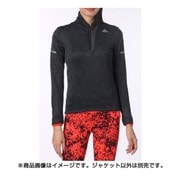 JXK67-AA0530-J/S [クライマヒート ハーフジップ レディース Sサイズ ヒートダークグレーメランジ]