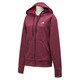 JXK81-AA8018-J/OT [SEASONAL TRAINING フリース フルジップジャケット レディース OTサイズ ダークレッド/カラードヘザー/マットシルバー]