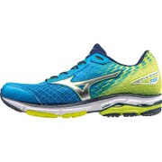 J1GC160505 [WAVE RIDER 19 SLIM スカイブルー×シルバー×フラッシュイエロー 25.5cm （MEN'S）]