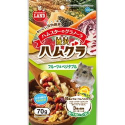 贅沢ハムグラ フルーツ＆ベジタブル 70g [小動物 フード おやつ ハムスター]
