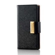 PD-SO02HPLFBBK [Xperia Z5 Compact レザーカバー スナップ ブラック]