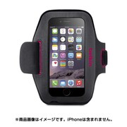 F8W619btC01JP [iPhone 6/6s 対応 スポーツフィットアームバンド グレイ・ピンク]