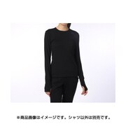 APY40-AC2305-J/L [クライマヒート SEASONAL TRAINING 長袖アンダーシャツ レディース Lサイズ ブラック ブラック]
