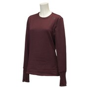 APY40-AC2307-J/OT [クライマヒート SEASONAL TRAINING 長袖アンダーシャツ レディース OTサイズ ダークレッド]