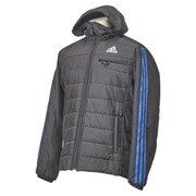 BCL58-AH6839-J/XO [adidas24/7 中綿フーディジャケット メンズ XOサイズ ブラック/シルバーメット]