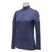 BCS84-AH8029-J/L [クライマウォーム Seasonal Training ベースレイヤー モックネック長袖 レディース Lサイズ ブラック]