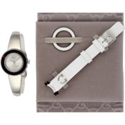 Uプレイ クオーツ レディース 並行輸入品 YA129515-SET-BKGBG-WHT