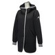 BCZ27-AH8406-J/L [adidas24/7 ライトパデット コート ミドルタケ レディース Lサイズ ブラック]