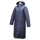 BCZ36-AH8434-J/M [SEPARATES パデット ロングコート レディース Mサイズ ミッドナイトグレー F15]