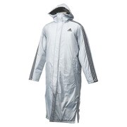 BDE01-AH9073-J/M [3ストライプ ロングコート メンズ Mサイズ クリアオニキス]