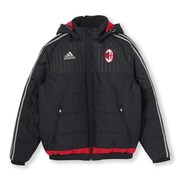GYP36-S20678-J/S [2015-16 ACミラン パデットジャケット メンズ Sサイズ ブラック/CH ソリッドグレー/ビクトリーレッドS]