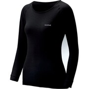 1107578 [ジオラインEXP.ラウンドネックシャツ Women's レディース S ブラック]