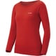 1107582 [スーパーメリノウールEXP. ラウンドネックシャツ Women's レディース M レッドブリック]