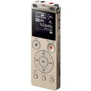 ICレコーダー 4GBメモリー内蔵 ゴールド ワイドFM対応 ICD-UX560F NC