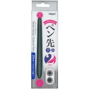 ECTP-10BK [タッチペン ツインヘッド ブラック]