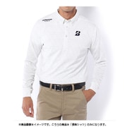 AGM18FWHL [15AW BRIDGESTONE GOLF（ブリヂストンゴルフ） 長袖シャツ メンズ Lサイズ WH]
