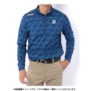 AGM18FEBLL [15AW BRIDGESTONE GOLF（ブリヂストンゴルフ） 長袖シャツ メンズ LLサイズ EB]