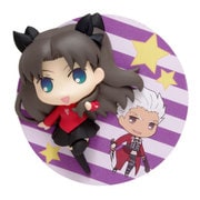 Fate/stay night [Unlimited Blade Works] 2.5次元バッジ 遠坂凛・アーチャー